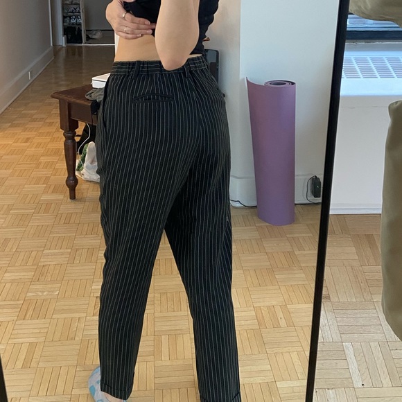 **SOLD DO NOT BUY ** Cutest midrise pinstripe trousers/ pants!! - Picture 13 of 15